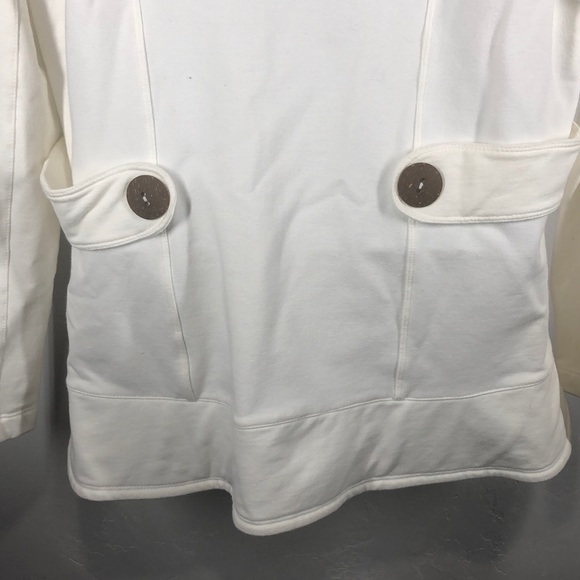 Neon Buddha off white sweatshirt jacket size large - Picture 9 of 10